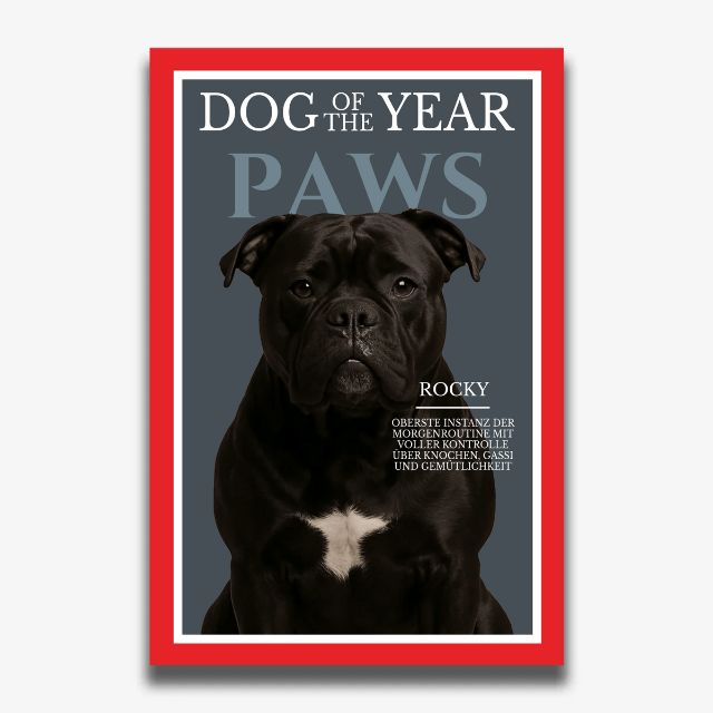 Pet World Poster-Motiv PAWS für Hunde